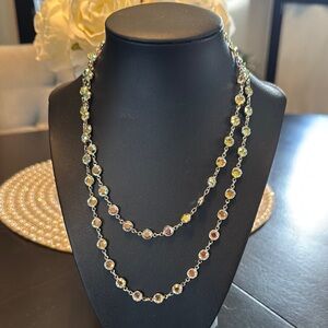 Touchstone Crystal Chanelle Endless Necklace